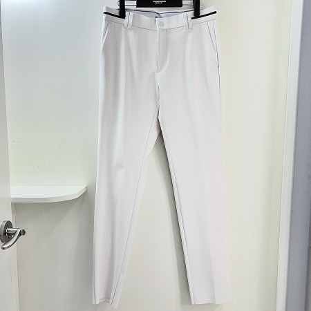 [행복한백화점][파사디]오비 라인 프린트 일자핏 팬츠 화이트 남성 Q25SSL404X