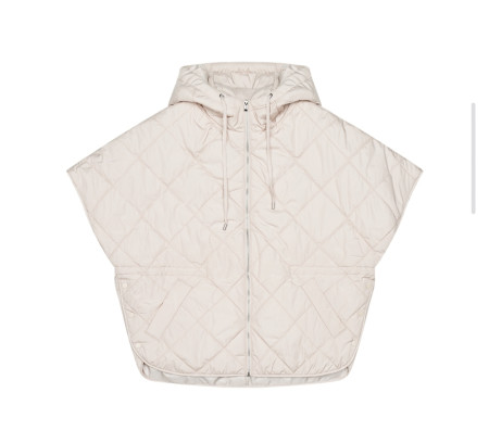 [행복한백화점][SI]하프넥 다이아몬드 퀼팅 후드 베스트  SJVIX9703