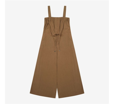 [행복한백화점][SI]프론트 포켓 슬리브리스 점프수트   SLOAI0591