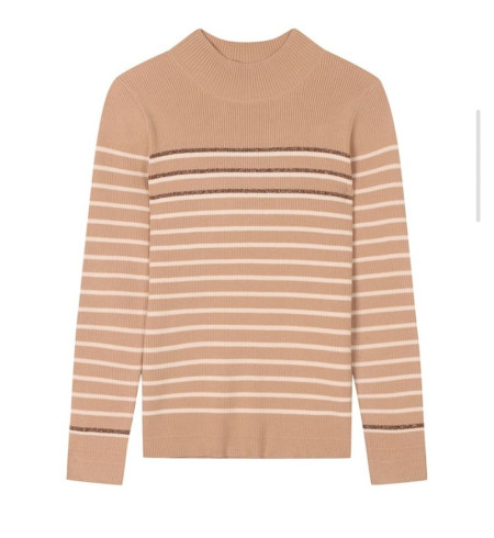 [행복한백화점][SI]글리터 포인트 스트라이프  풀오버   SJUCY2937