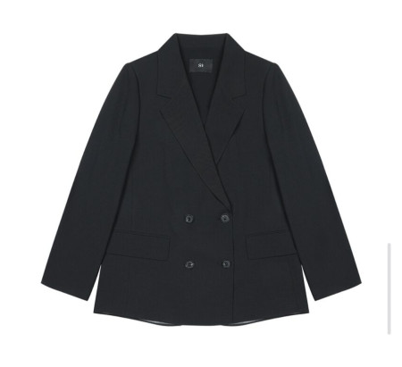 [행복한백화점][SI]더블 스냅 단추  자켓  SKJAD2145