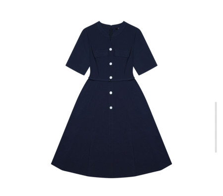 [행복한백화점][SI]크링클 셔츠 벨티드 원피스   SKO2521