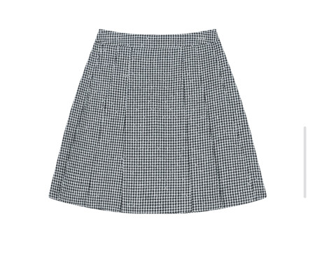 [행복한백화점][SI]핀턱 체크 미니스커트  SKSAC1310