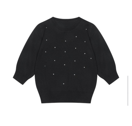 [행복한백화점][SI]진주포인트 니트티셔츠  SKUCC2912