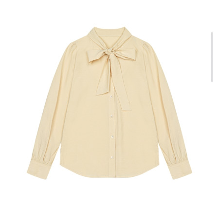 [행복한백화점][SI]퍼프타이 블라우스  SKBAC2409