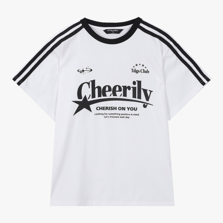 [행복한백화점][더데이걸]불록 코어 박시  반팔티   TGRA26305