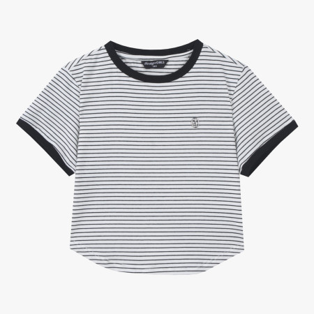 [행복한백화점][더데이걸]핀 스트라이프,핀 링거티셔츠  TGRA25601