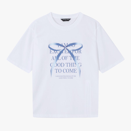 [행복한백화점][더데이걸]사이니 셔링 스토퍼 티셔츠  TGRA253Y3