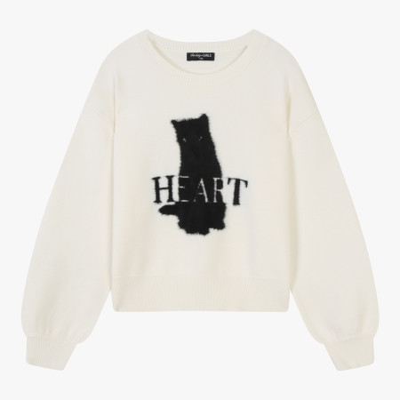 [행복한백화점][더데이걸]푹시하냥 싀웨터  TGKA25103