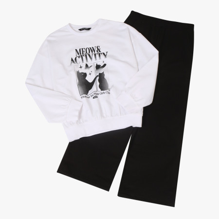 [행복한백화점][더데이걸]매일입는 세미 와이드세트  TGMS25101