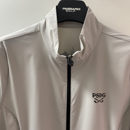 여성 골프 간절기 스컬라인 바람막이 점퍼 베이지 (P20SWJ702X)