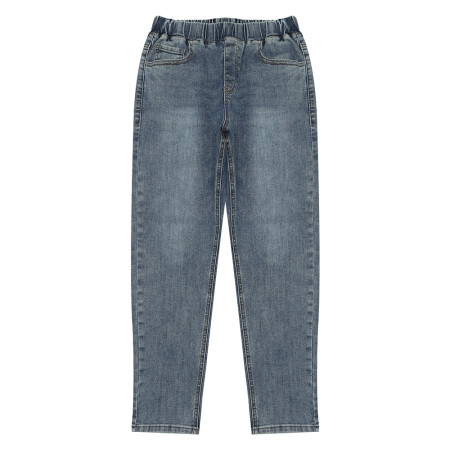 테이퍼드 밴딩 빈티지 블루진21c1205