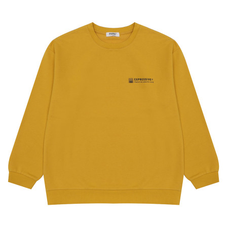 블랙홀 백 레터링 맨투맨 티셔츠21c0405