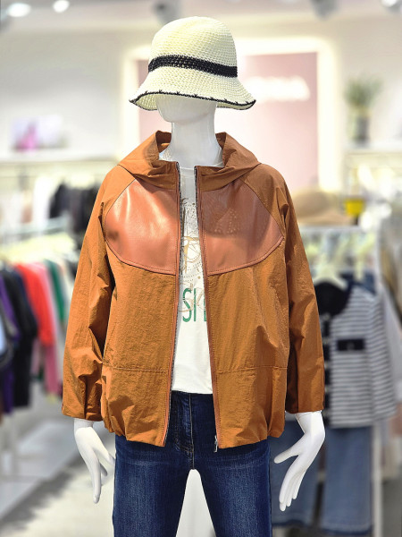 [행복한백화점][꼼빠니아] 가을 여성 가죽 점퍼 (카라멜,블랙) CZFW0-WLJ030