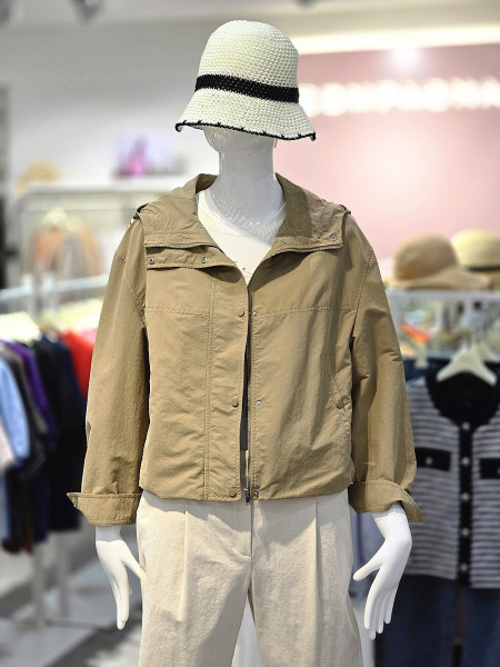 [행복한백화점][꼼빠니아] 가을 여성 점퍼 (베이지,블랙) CAFW9-WGJ020