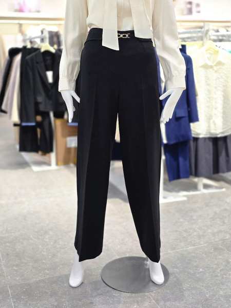 [행복한백화점][꼼빠니아] 여성 슬랙스 바지 (블랙,브라운) CAFW9-WPL020