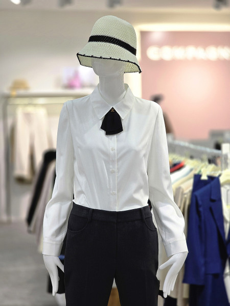 [행복한백화점][꼼빠니아] 여성 포인트 블라우스 CAFW0-WRB100